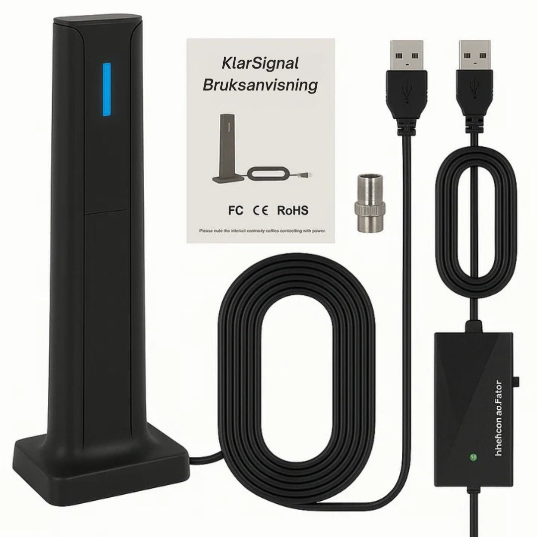 KlarSignal – Se på tv i kristallklar HD & 4K utan abonnemang