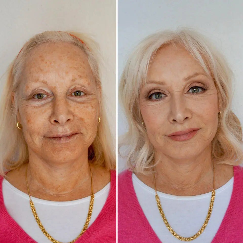 Vima – Anpassande foundation med naturlig finish och SPF 30