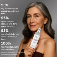 Vima – Anpassande foundation med naturlig finish och SPF 30