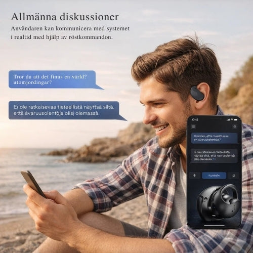 TranslateBuds – Trådlösa hörlurar med omedelbar realtidsöversättning