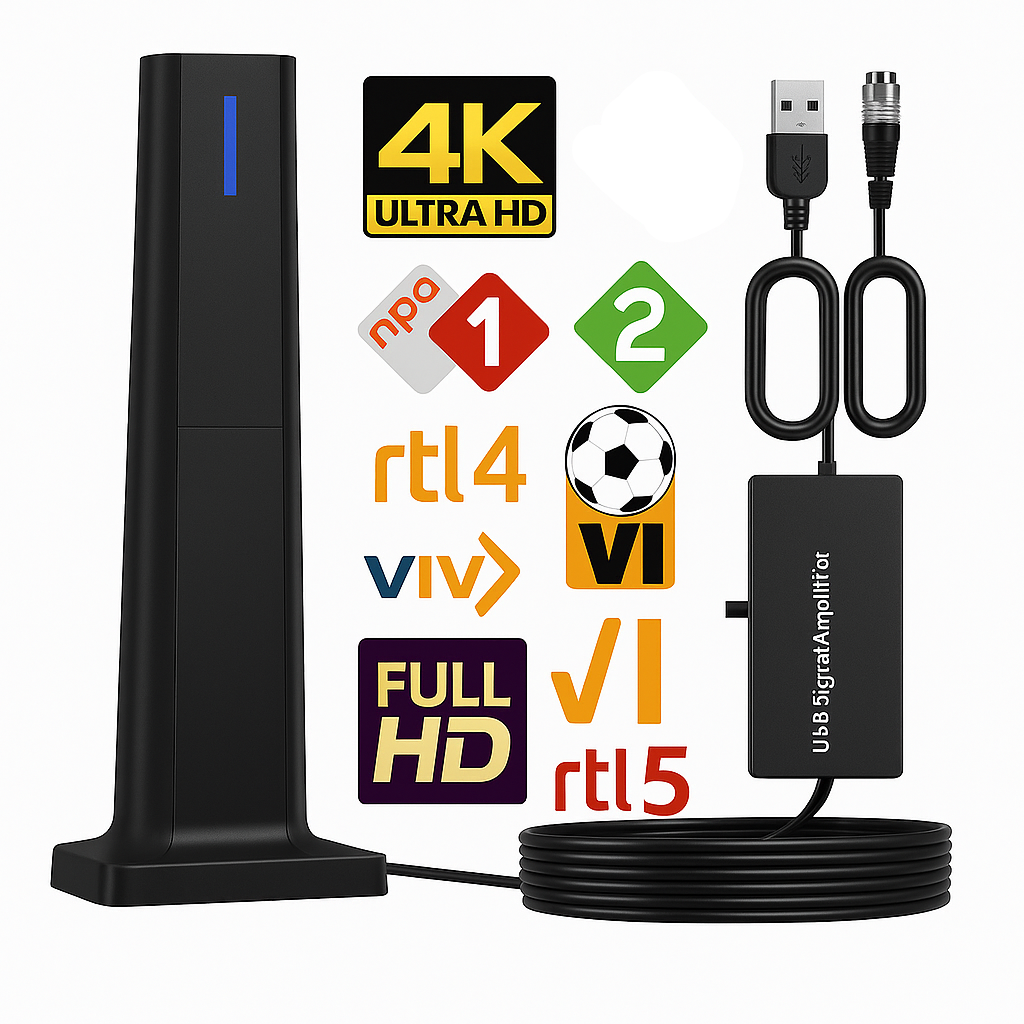 KlarTV Air – HD- och 4K-kanaler utan abonnemang