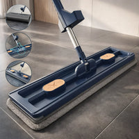 RentFlow 360 – 3-i-1 golvmopp med 4 mikrofiberdukar