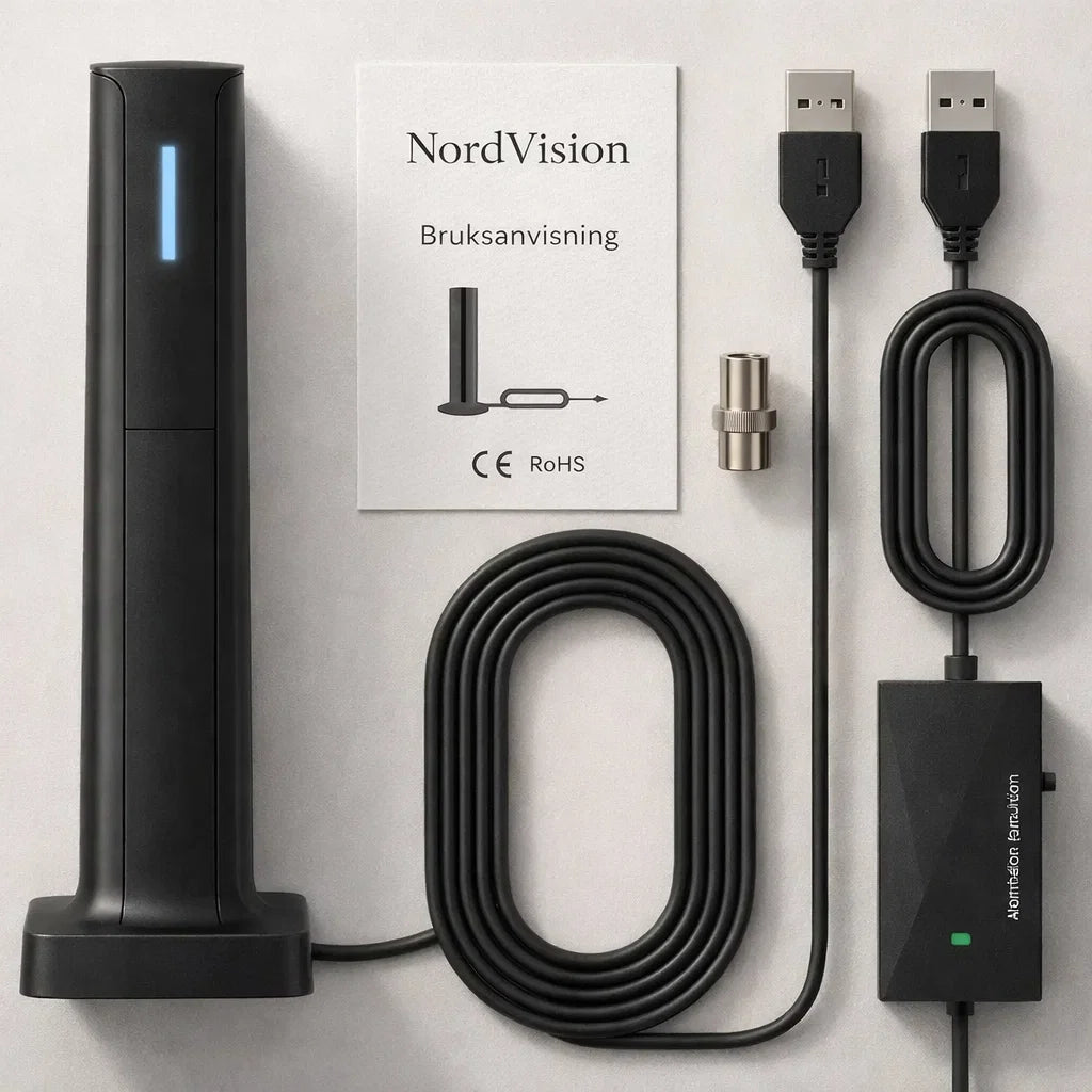 NordVision 4K – Framtidens TV-antenn utan abonnemang