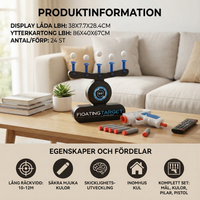 TräffLjus – Interaktivt precisionsspel med svävande bollar